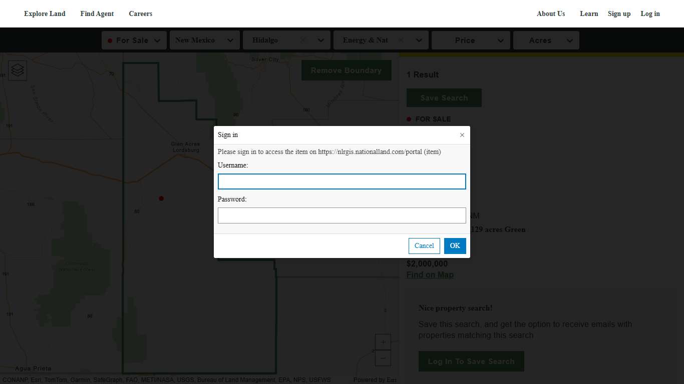 Solar Energy Land For Sale in Hidalgo County, New Mexico | National Land Realty